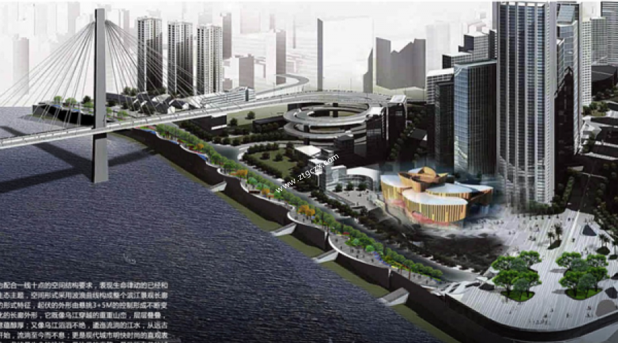 涪陵滨江路乌江段综合治理蓝颜
